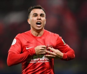 【中超】安德里戈世界波李扬破门 蓉城2比0胜海牛